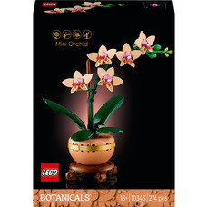 Конструктор LEGO Botanicals Міні орхідея 274 деталі, різнобарвний горщик Зображення