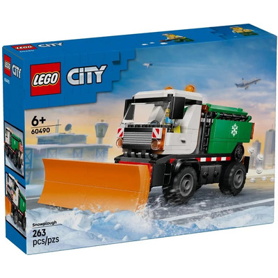 Конструктор LEGO City 60490 Снегоочиститель, 263 детали, для детей 6+ Изображение