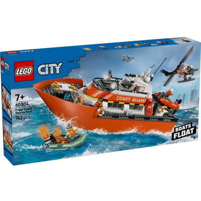 Конструктор LEGO City Рятувальний катер і гелікоптер 60504, 742 деталі Зображення