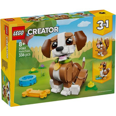 Конструктор LEGO Creator 3 в 1 Чарівні тварини: грайливе цуценя, 336 деталей, для дітей від 8 років Зображення