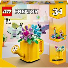Конструктор LEGO Creator 3-в-1 Квіти у лійці, 420 деталей, різнобарвний Зображення