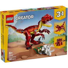 Конструктор LEGO Creator Лютий динозавр 3-в-1, 283 деталі, для дітей від 8 років Зображення