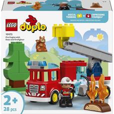 Конструктор LEGO DUPLO Town 10473 пожежна машина зі шлангом, 28 деталей Зображення