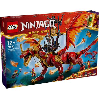 Конструктор LEGO Ninjago Першодракон руху 1716 деталей, для дітей від 12 років Зображення