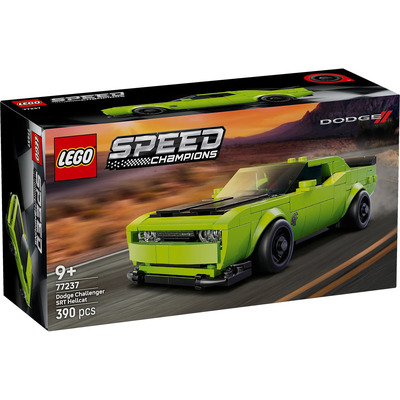 Конструктор LEGO Speed Champions Dodge Challenger SRT Hellcat, 390 деталей, спорткар Зображення