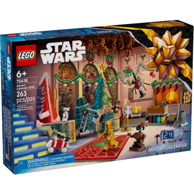 Конструктор LEGO Star Wars Advent Calendar 2025, 263 деталей, різнобарвний Зображення