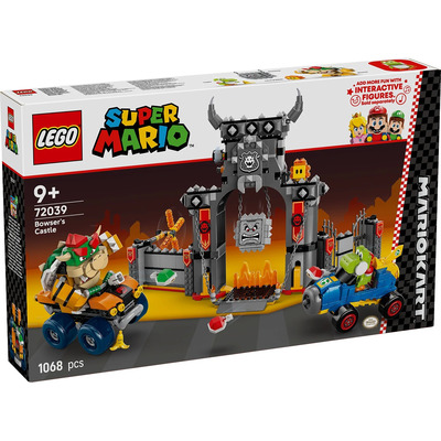 Конструктор LEGO Super Mario Mario Kart – Bowser та його замок, 1068 деталей Зображення