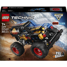 Конструктор LEGO Technic Monster Jam Grave Digger Fire and Ice, 263 елементи, інерційний механізм, для дітей від 7 років Зображення