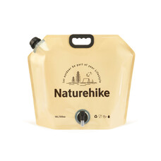 Контейнер для води Naturehike CNK2450CF027 складаний 10 л жовтий Зображення