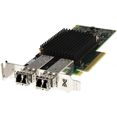 Контроллер Dell Emulex LPE 31002 Dual Port 16Gb Fibre Channel HBA PCIe Low Profile Изображение