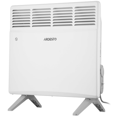 Конвектор електричний Ardesto CH-1000MOW, 1000 Вт, білий, 10 м², механічне управління Зображення