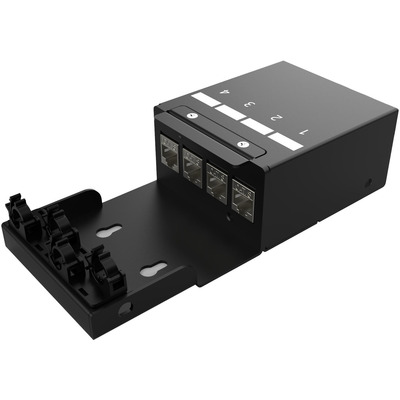 Коробка консолідації Digitus DN-93708-4, 4 порти Keystone, IP20, сталь Зображення