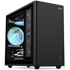 Корпус для ПК 2E Credo Plus V350BG Mini Tower, стекло, ARGB, USB Type-C Изображение