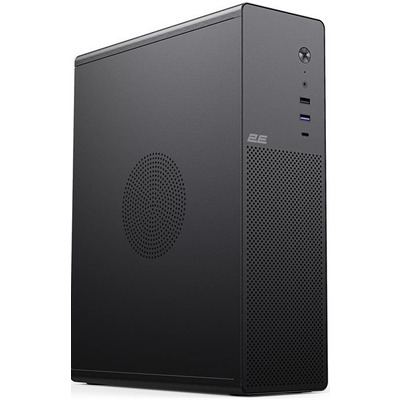 Корпус для ПК 2E Credo Slim V90B-400, TFX 400 Вт, micro-ATX, 2x90мм, черный Изображение