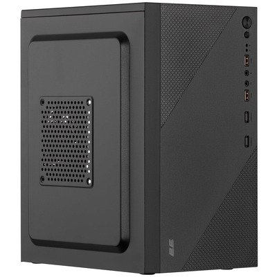 Корпус для ПК 2E TeamX TMX04 Mini Tower с БП 500 Вт, черный, USB 2.0 Изображение