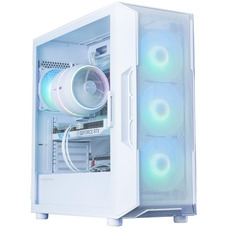 Корпус для ПК Zalman I3 Neo ARGB V2 Mid Tower, белый, без БП, стекло, 4x120мм ARGB Изображение