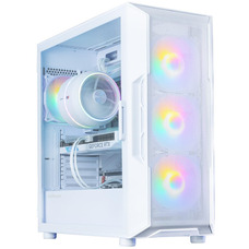 Корпус для ПК Zalman I3 Neo V2 белый ATX/Micro-ATX/Mini-ITX, 4x120мм RGB, стекло Изображение