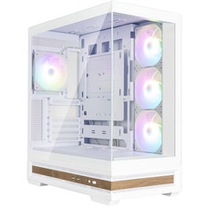 Корпус для ПК Zalman P40 NAMU білий, панорамне скло, 4x120мм ARGB Зображення