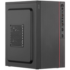 Корпус для компьютера 2E TeamX TMX03-500 Mini Tower, 500 Вт, черный Изображение