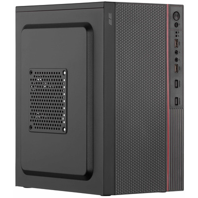 Корпус для комп'ютера 2E TeamX TMX03-500 Mini Tower, 500 Вт, чорний Зображення