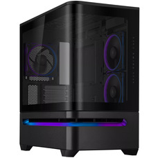 Корпус для ПК ASUS Prime AP202 mATX ARGB, скло, без БЖ, чорний Зображення