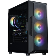 Корпус для ПК Zalman I3 Neo V2 Mid Tower, стекло, 4x120мм RGB, черный Изображение