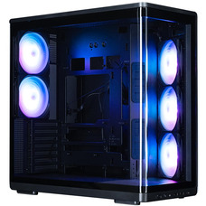 Корпус для ПК Zalman P60 игровой Mid Tower, стекло, 5 вентиляторов, черный Изображение