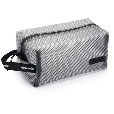 Косметичка Naturehike NH19SN010 L 2,6 л черная TPU сетка Изображение