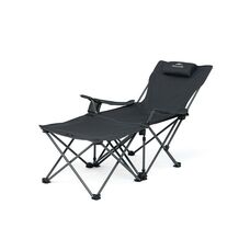 Крісло складане Naturehike CNK2300JJ012 алюмінієве чорне Зображення