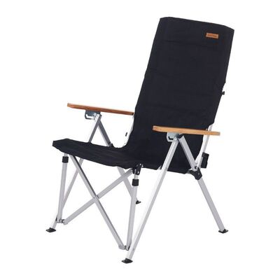 Кресло складное Naturehike NH17T003-Y алюминиевое черное Oxford 600D Изображение