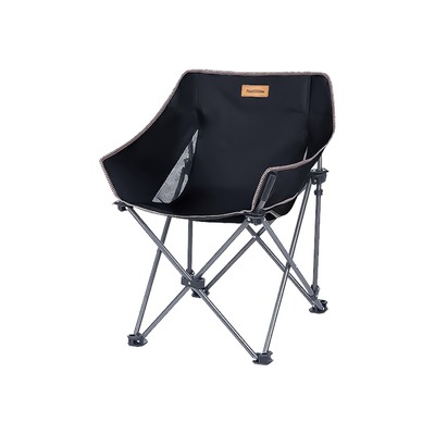 Складное кресло Naturehike NH20JJ022 600D Oxford, сталь, черное Изображение