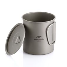 Титановая кружка Naturehike NH20CJ005 200 мл с ручкой Изображение