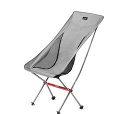 Крісло складане Naturehike YL06 NH18Y060-Z, алюмінієвий сплав, сіре Зображення