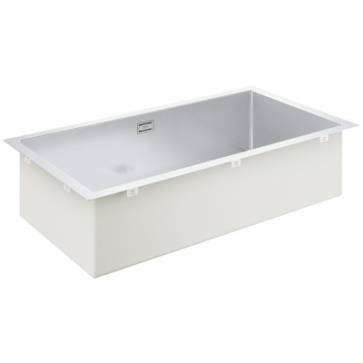Кухонная мойка Grohe K700, нержавеющая сталь, сатин, 800x400x200 мм, врезная Изображение