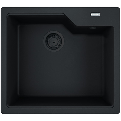 Кухонна мийка Franke UBG 610-56, фраграніт, врізна, прямокутна, чорний матовий Кухонна мийка Franke UBG 610-56, фраграніт, врізна, прямокутна, чорний матовий Зображення