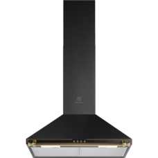 Кухонна купольна витяжка Electrolux EFC226R 60 см чорний матовий, 420 м³/год Зображення