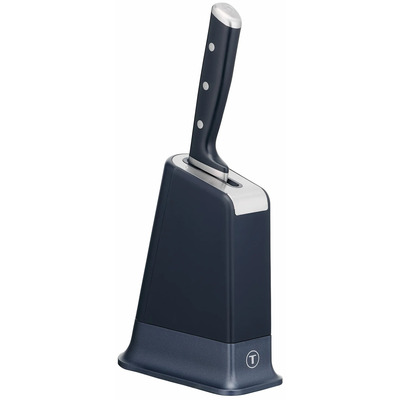 Кухонний ніж-шеф Tefal EverSharp 16.5 см, нержавіюча сталь, бакелітова ручка, блок із автооточуванням Зображення