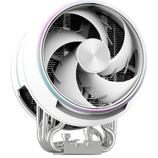 Кулер для процессора Zalman ZET5WHITE, ARGB, 2×120мм, белый, TDP 200W Изображение