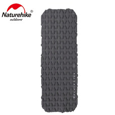 Килимок надувний Naturehike FC-10 NH19Z001-P 65 мм графітовий Зображення