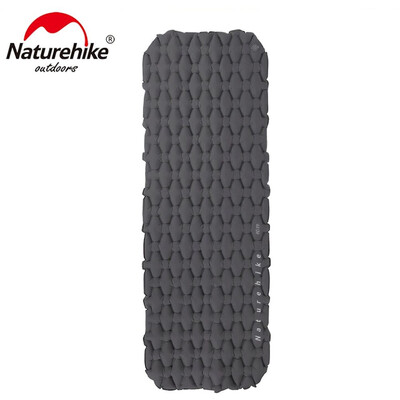 Килимок надувний Naturehike FC-10 NH19Z001-P 65 мм графітовий Зображення