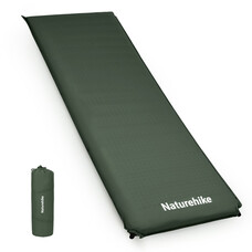 Килимок самонадувний Naturehike CNK2450WS020 100 мм темно-зелений Зображення