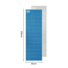 Коврик складной Naturehike CNK2450WS044, IXPE, алюминиевая пленка, 195x60x1.8 см, синий Изображение