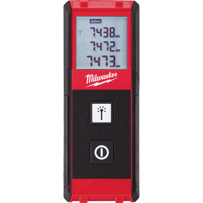 Лазерный дальномер Milwaukee LDM30, 0.15–30 м, ±2 мм, IP54, 2xAAA Изображение