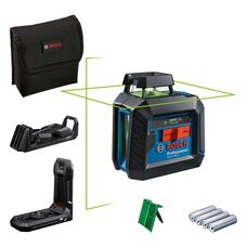 Лазерный нивелир Bosch GLL2-20G+LB10+DK10 зеленый, IP64, 10м Изображение