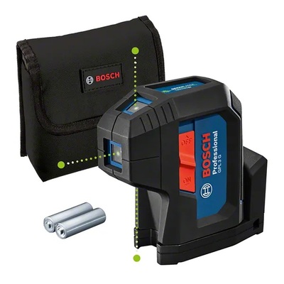 Лазерный нивелир Bosch GPL 3G зеленый луч до 30 м IP65 Изображение