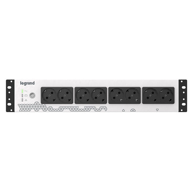 Джерело безперебійного живлення Legrand Keor PDU 800ВА, 8×Schuko Зображення