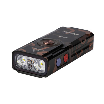 Ліхтар-брелок Fenix E06R чорно-коричневий, 700 лм, IP66, USB-C Зображення