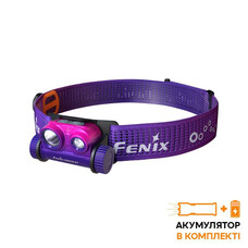 Фонарь налобный Fenix HM65R-DT IP68 1300 лм магниевый сплав лиловый Изображение