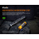 Фонарь Fenix PD36TAC Luminus SST70, 3000 лм, IP68, 21700 Изображение