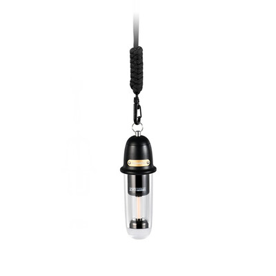 Кемпинговый фонарь Naturehike CNK2350ZM010, анодированный алюминий, 100 лм, IPX4, 118x39 мм, черный Изображение